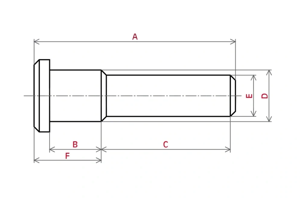 Šroub náboje M14×1,5×8×48 | 5711-3413-7