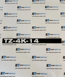 Nápis TZ4K14 levý | TZ561102