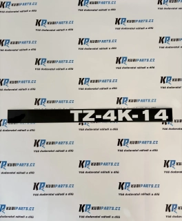 Nápis TZ4K14 pravý | TZ561101
