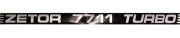 Nápis zadní 7711 Turbo