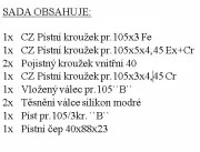 ZETRA Kompletní vložený válec 105/3kr B EURO II.JRL motor1204
