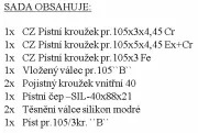 SD - Vlož.válce a pístu O 105 TC (F)