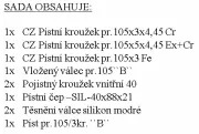 SD - Vlož.válce a pístu O 105 TC (F)