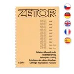 Katalog náhradních dílů pro Zetor 3321-7341