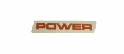Štítek POWER pravý