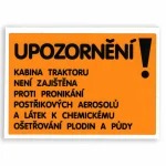 Štítek Upozornění I