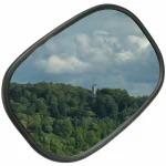 Zpětné zrcátko plastové 250mm/175mm