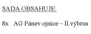 AG Sada ojničních ložisek -II.výbrus (UŘI)
