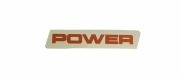 Štítek POWER pravý